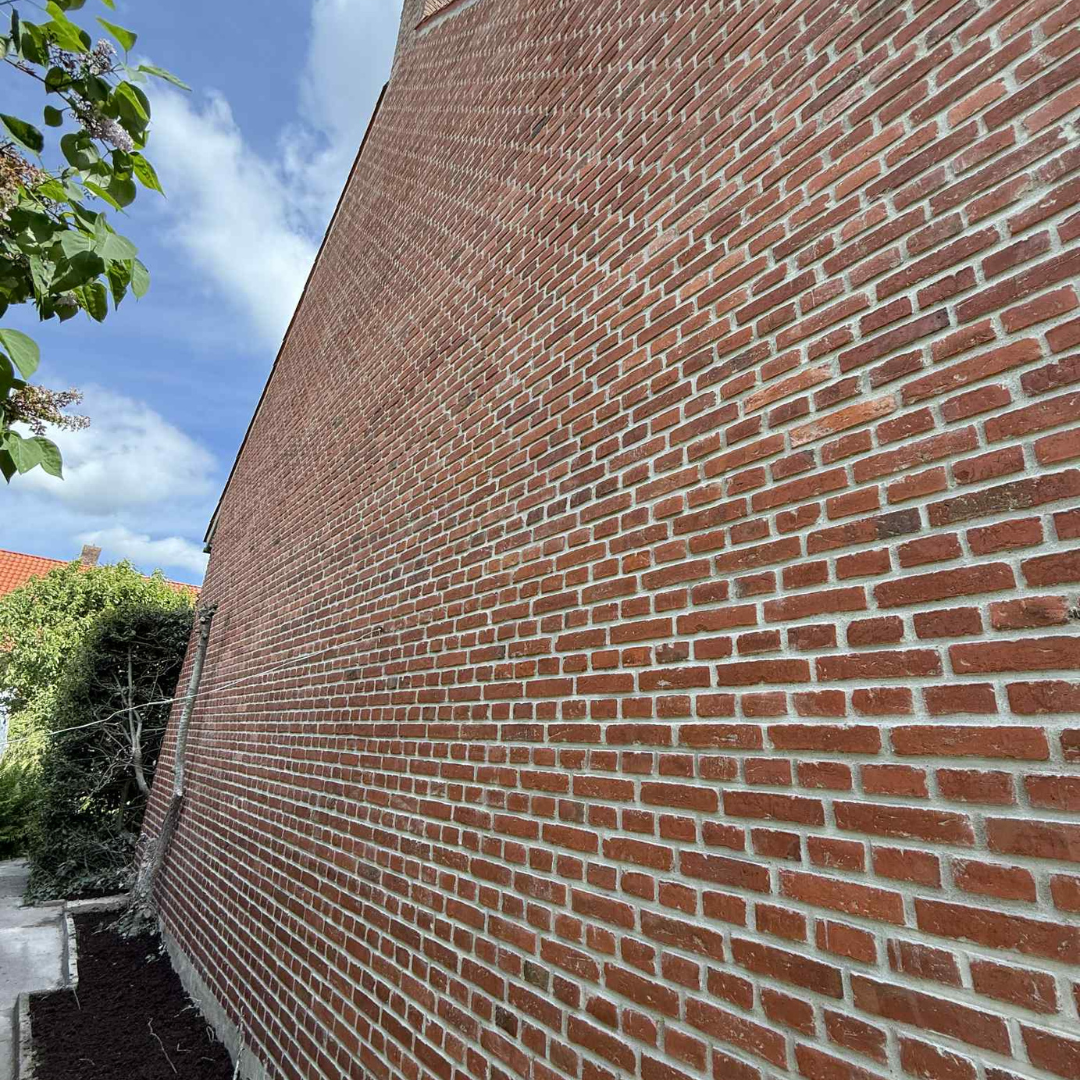 omfugning af større gavl